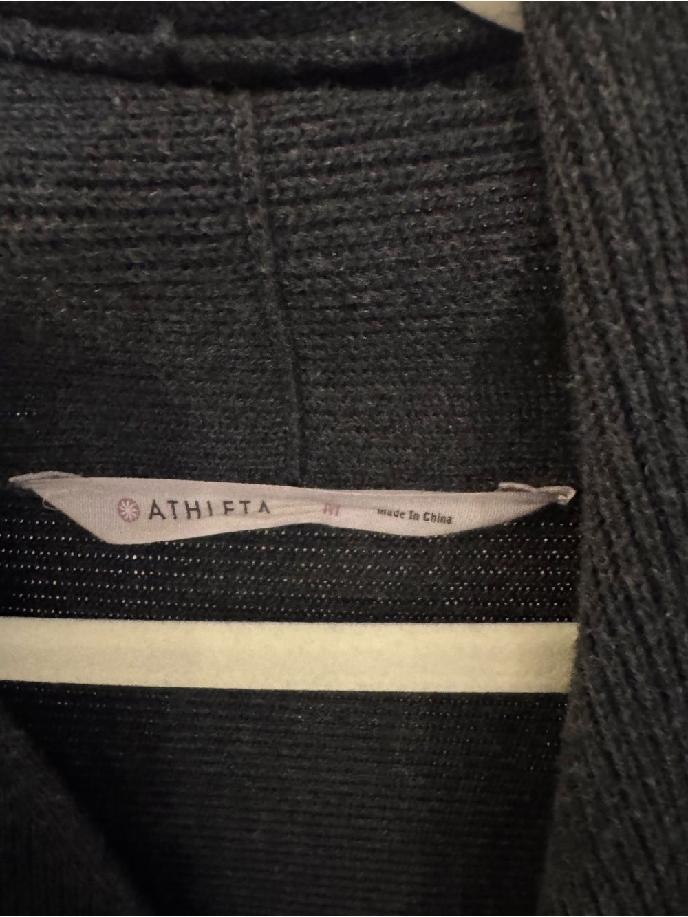 Athleta Open-Front Ribbed Cardigan - Picture 4 of 5